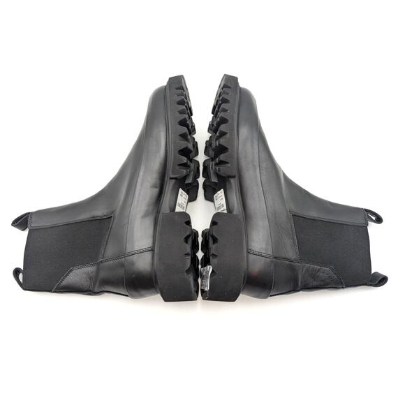 Allsaints Harlee Pull On Chelsea Boots Round Toe Women's Black Size US9.5 EU39.5 - Picture 5 of 13